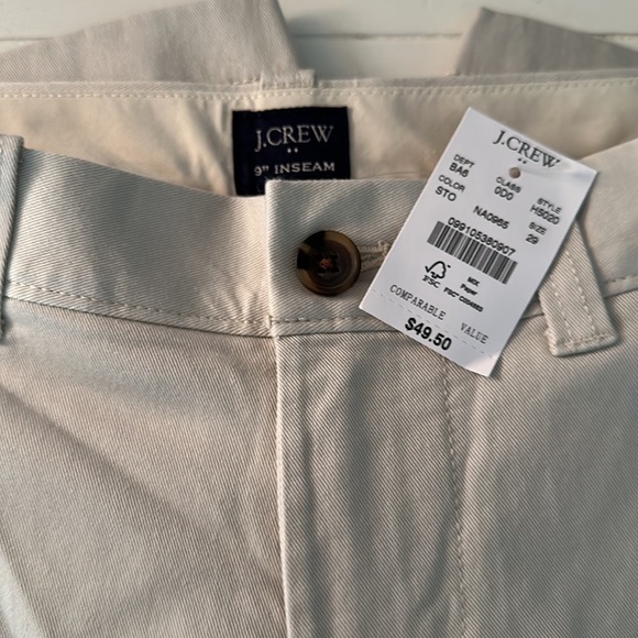 J.Crew flex Chino Men’s short 29w *NWT - Picture 5 of 5